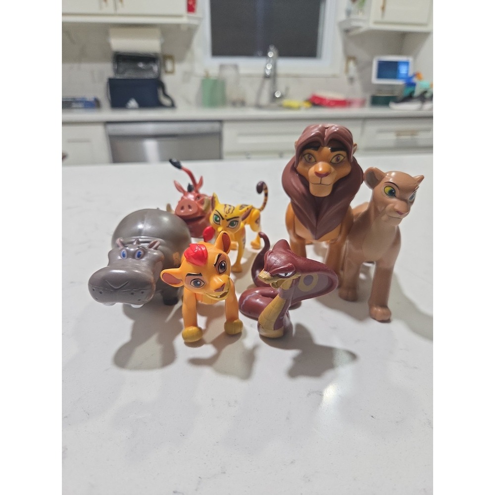 DISNEY LION KING MOVIE ACTION FIGURES   Lot Of 7